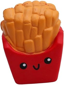 French Frie Soft Scented Food Cute Slow Rising French Fries for Stress Relief