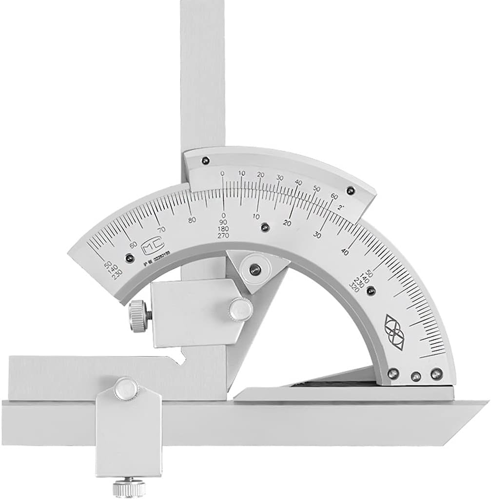 Angle Ruler Stainless Steel Vernier Caliper Universal Angle Device Universal High Precision Precision Angle Ruler 0-320 Degrees