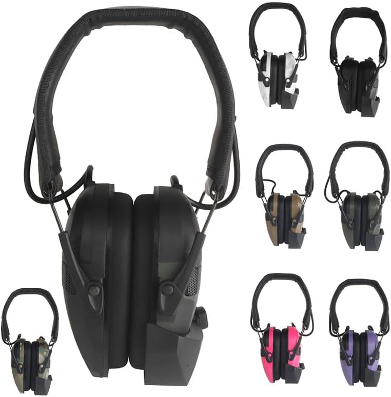 Outdoor Airsoft Shooting Combat Tactical Shooter Bluetooth Training Noise Reduction Headset