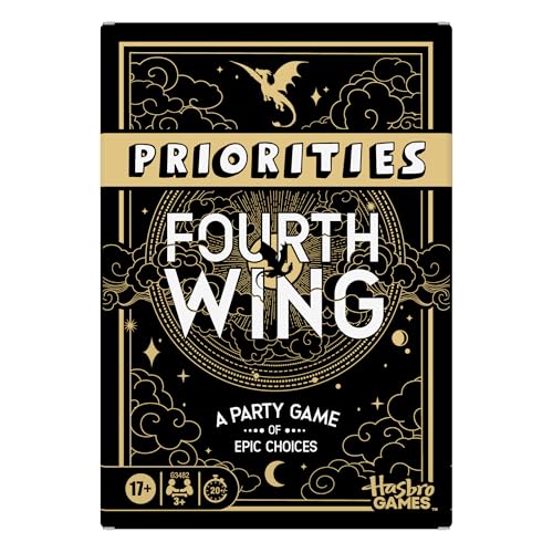Hasbro Gaming Priorities Fourth Wing Edition Juego de Mesa miniatura 1