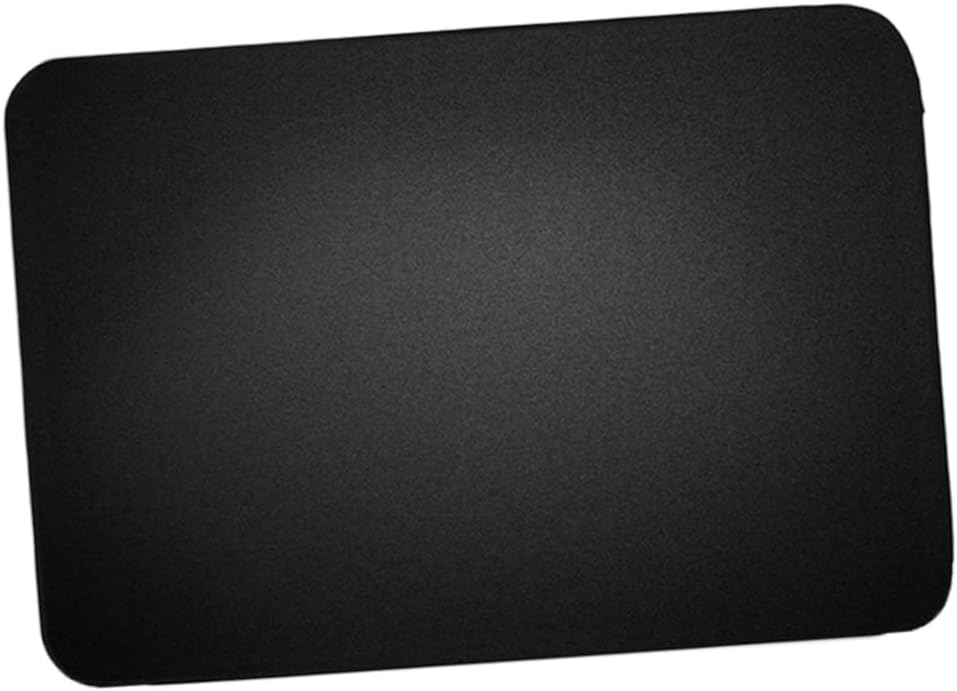 Uonlytech Black Polyester Monitor Cover for LCD Screens Sleeve with Inner Lining Full for Desktop and Travel Durable Washable Design