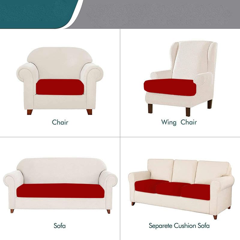 Housse de coussin de canapé extensible contre les griffes de chat - 4
