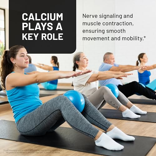 Image of NatureWise Calcium Citrate 300mg Capsules - Supplement for Bone Health - Easy to Digest & Well-Absorb - Vegan, Non-GMO, Gluten-Free - 180 Capsules[90-Day Supply]