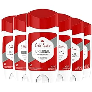 Old Spice Antiperspirant and Deodorant for Men High Endurance Original 3 Oz (Pack of 6)