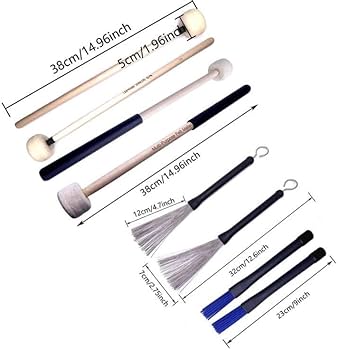 Amazon.com: Jiayouy Percussion Drum Stick Bag with 7 Pair