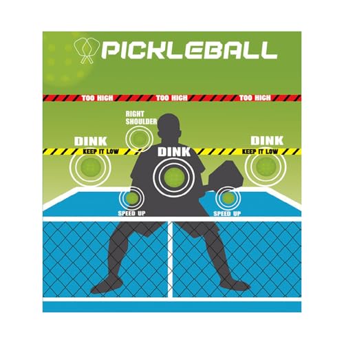 Pickleball dink trainer extérieur portable avec cible précise pour un retour immédiat