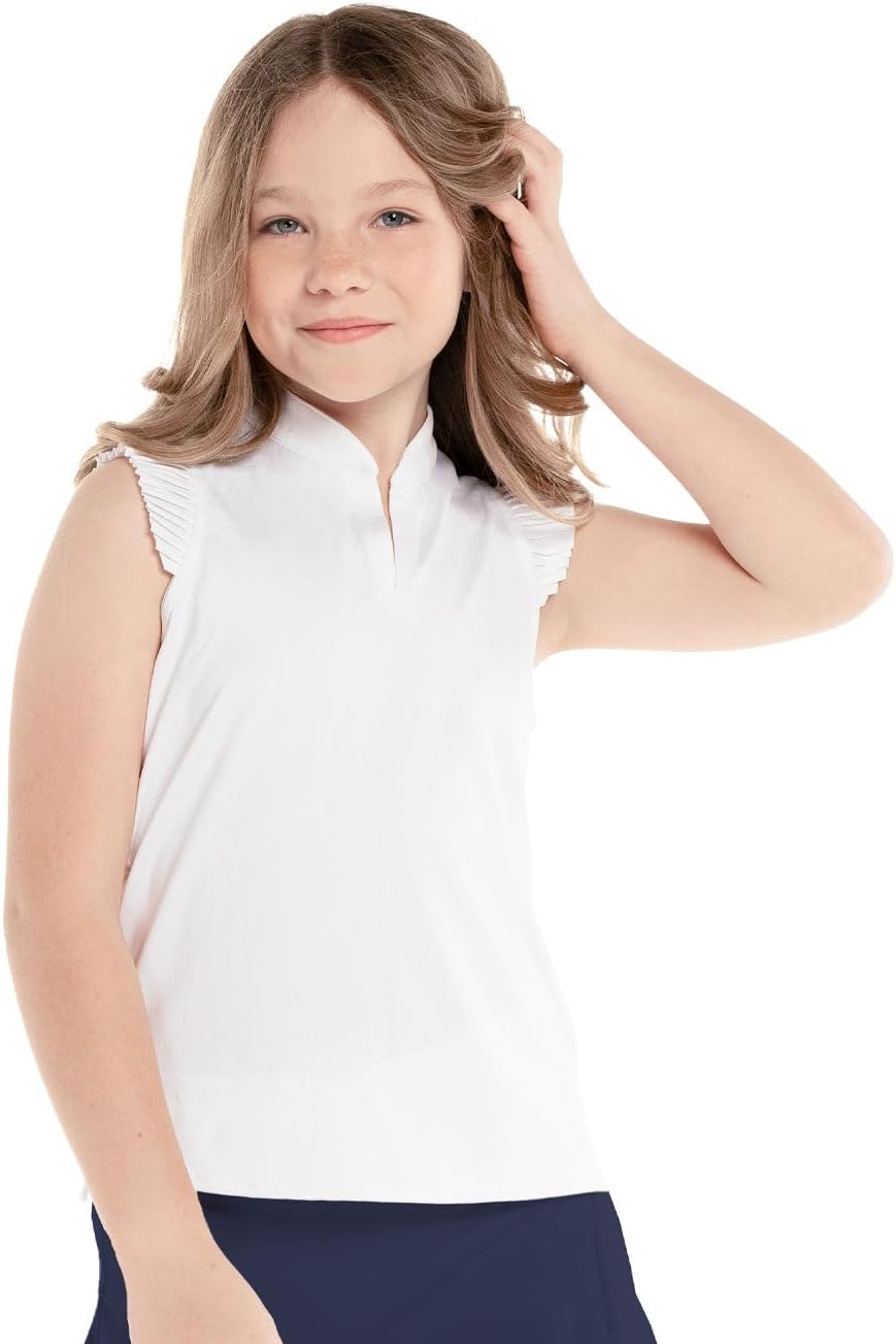 Lucky In Love Girls' Playful Pleat Me Up Tank