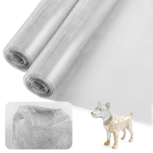UNIFAMILY Aluminum Sculpting Wire Mesh (2 Rolls)