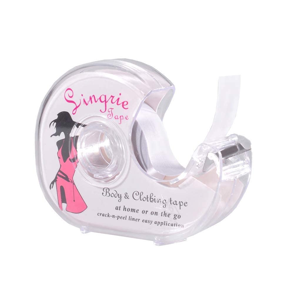Lingerie Tape Double Sided Fashion Tape for Bra/Lingerie/Dresses/Clothing for Skin With Dispenser 5m Roll-image-19