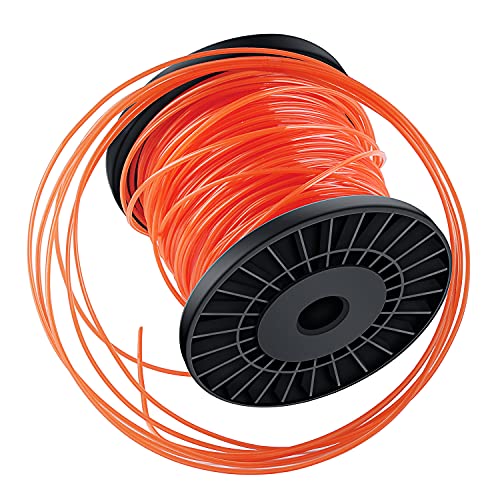 Mähfaden Bosuya Trimmerfaden 2,4 mm x 100 m für Rasenmäher