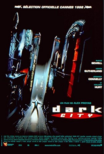 Affiche Dark City 1997 Kiefer Sutherland lithographie de collection