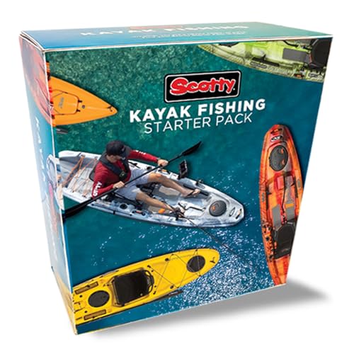 Kit de démarrage pour kayak Scotty noir multicolore taille unique pour équipement de canoë