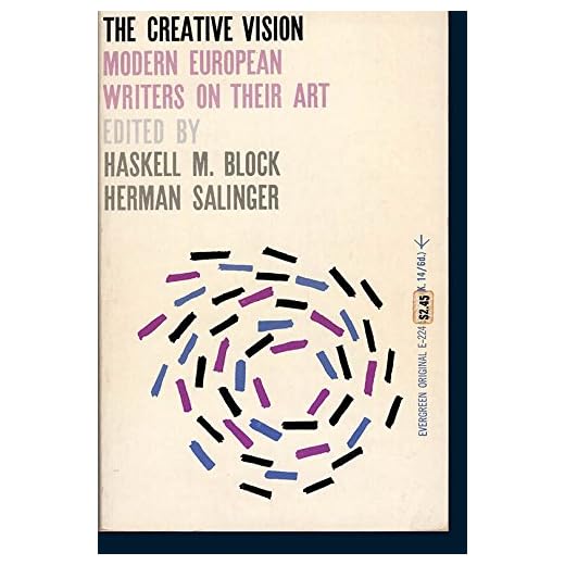 The Creative Vision; Modern European Writers on Their Art