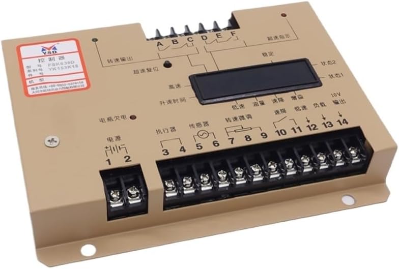 FSK639D Electronic Speed Control Unit Engine Speed Controller Governor for Diesel Generator Spare Parts
