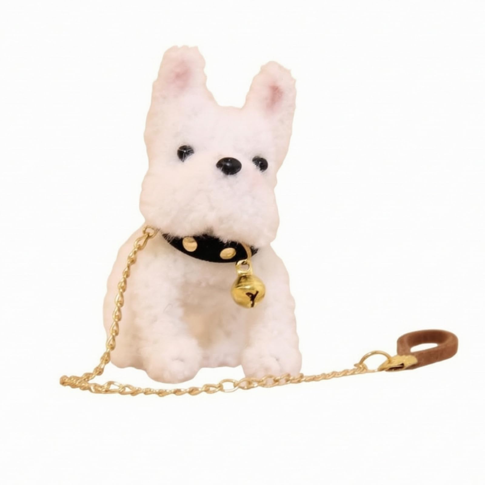Miniatura di Cane in Fibra Acrilica to Ciondolo Leggero Accessorio per nti dei Cani, Decorazione Bambole BJD, Stile F