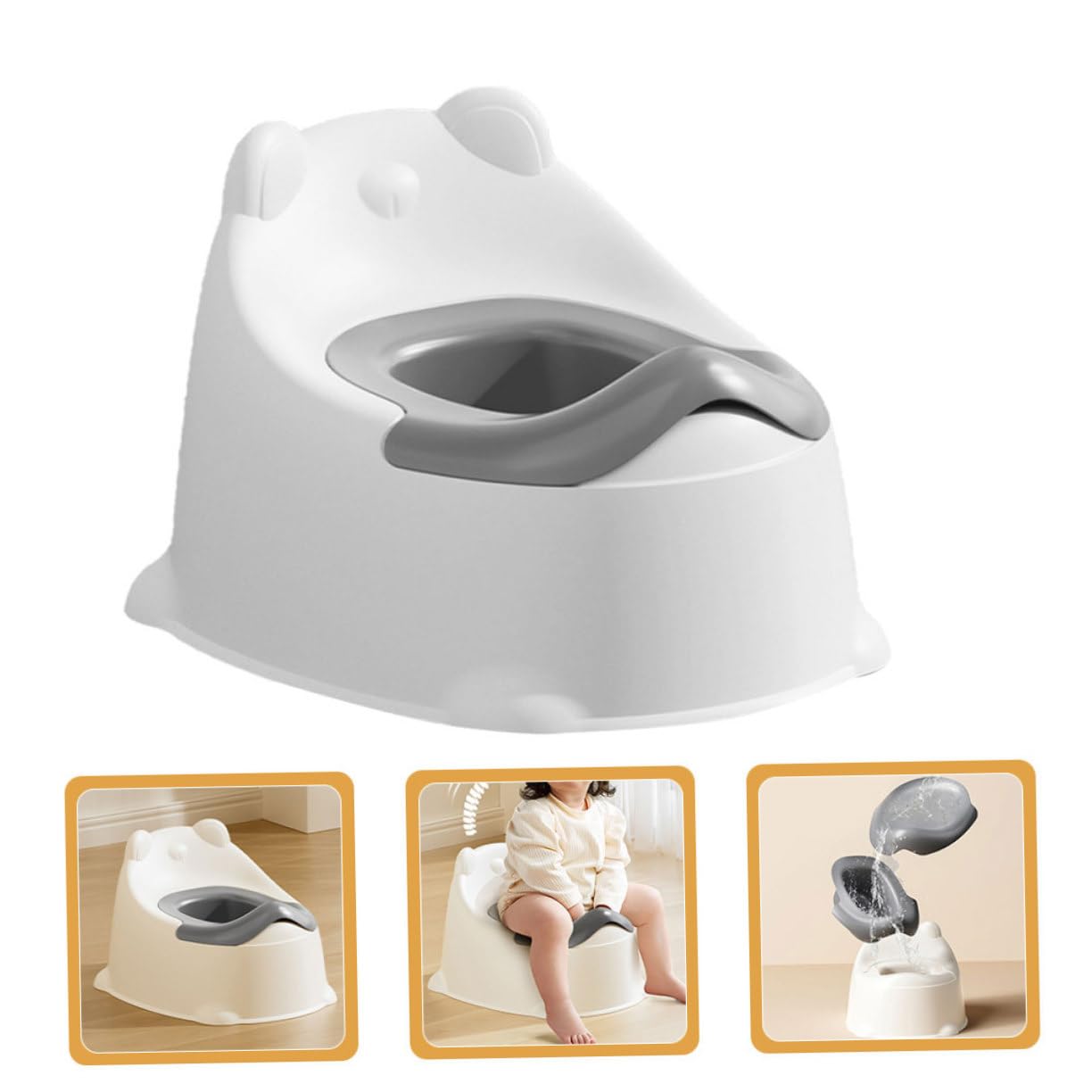 Potty Training Toilet for Boys and Girls Durable Portable Seat with Fun Design for Toddlers and Travel Easy to Clean and Use