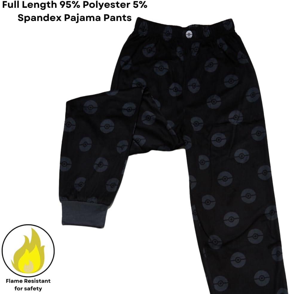 American Marketing Enterprises INC Boys Pokemon Gotta Catch 'Em All Fleece Pajamas - Image 5