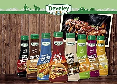 Develey Sweet and Sour Sauce - Asian Sauce 250 ml, Develey/Germany