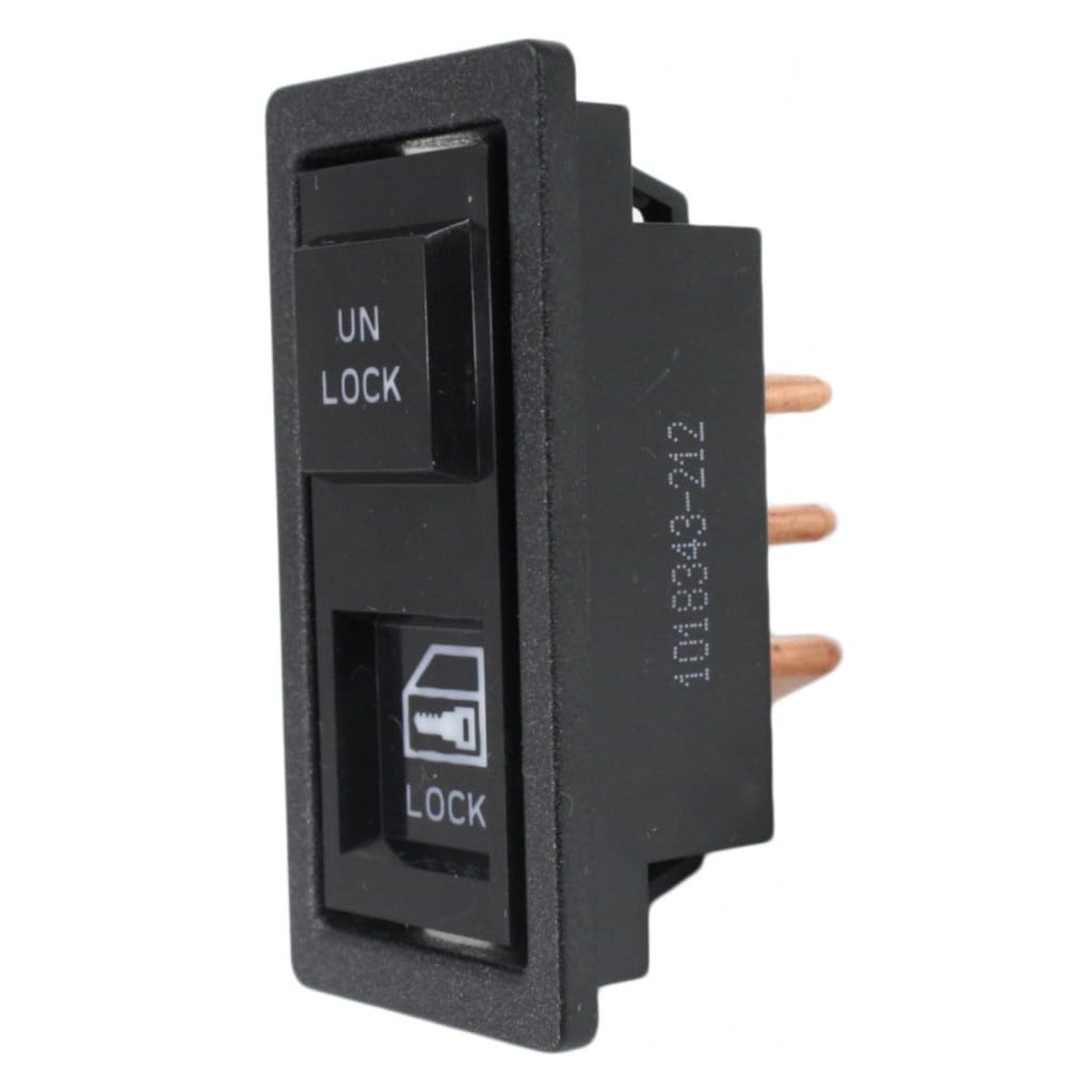 for Chevy C1500 / C2500 / C3500 Door Lock Switch 1988 1989 | Power | Stud Type | 5-Prong Male Terminal