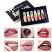 Beauty Glazed Matte Liquid Lipstick Velvet Lipsticks Long Lasting Waterproof Professional Lip Makeup Easy To Wear and Remove Lip Kit Matte Lip Gloss 6 pcs