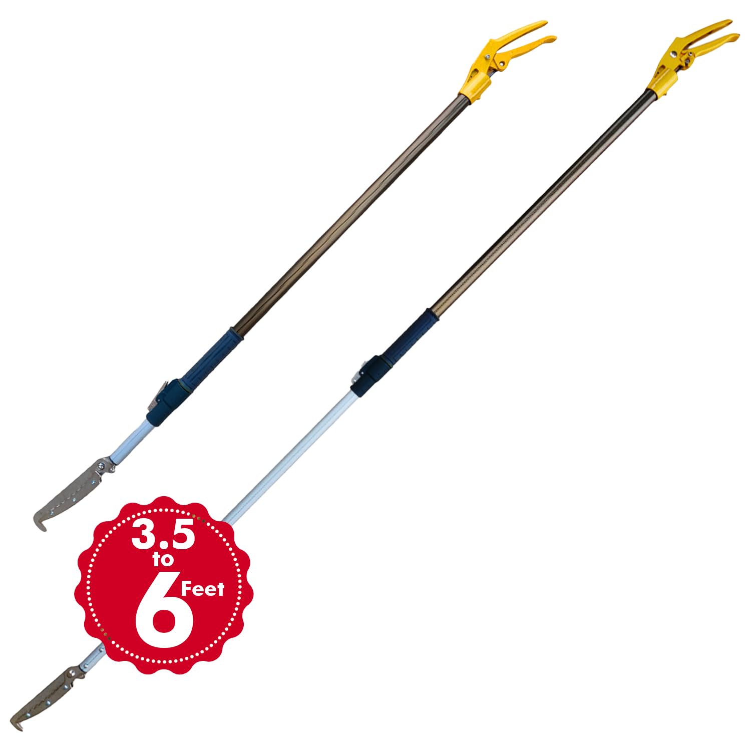 6 Foot Catcher Stick - Perfect Fruit and Other Catching Stick - 6 Foot Pole - Pick Up Stick, Garbage Picker with Handle and Locking, Long Range Stick Fixed Length (B0C7KH8C6T) Amazon Price History, Amazon Price Tracker