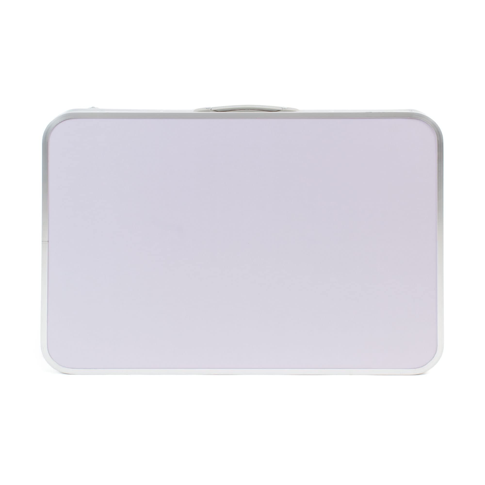 THE SECRET HOME - Mesa de Camping Plegable Multifuncional en Madera MDF y Acero - 70 cm x 50 cm x 60 cm - Color Blanco - Mesa Auxiliar para Jardín, Terraza, Balcón o Picnic
