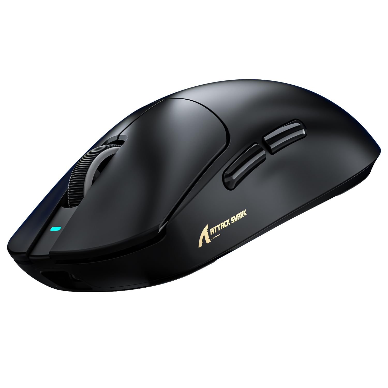 ATTACK SHARK X8ULTRA Mouse for Large Hand, 55g Superlight, PixArt PAW3950MAX Gaming Sensor, BT/2.4G Wireless/Wired, Adjustable dpi up to 42000, 500mAh Battery (Black)