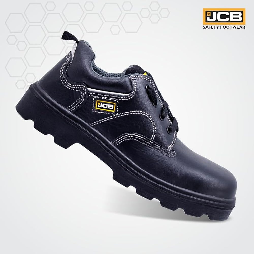 JCB GUTSO Light Weight Safety Shoes for Man | Genuine Leather
