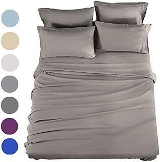 SONORO KATE Bed Sheets Set Sheets Microfiber Super Soft 1800 Thread Count Egyptian