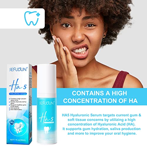Teeth Whitening Toothpaste - Ha5 Hyaluronic Acid Gums Foam Restorative Toothpaste, Intensive Stain Removal Toothpaste,Toothpaste Sensitive Teeth, Repair Teeth And Improve Oral Hygiene (Blue-Repair) #TOP3