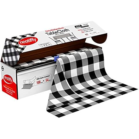 Neatiffy Waterproof Disposable Table Cloth Roll Cover