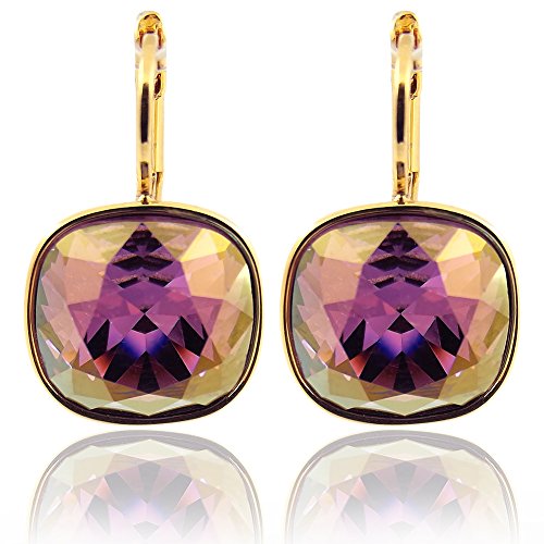 Orecchini con cristalli di Swarovski®, oro, tanti