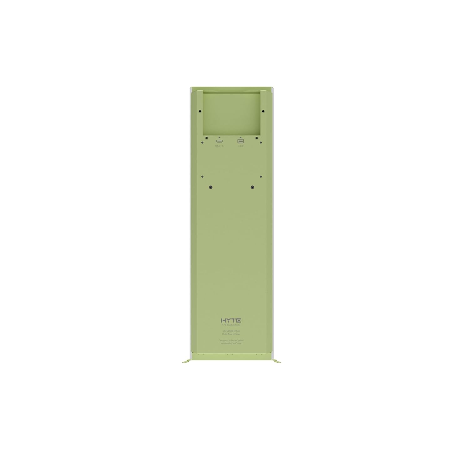 Hyte Y70 Touch Infinite Display Upgrade Screen Kit for PC Case - 14.9" IPS Display - 2.5K Resolution - 60Hz - 10-Point Touch - Matcha Milk (Green)