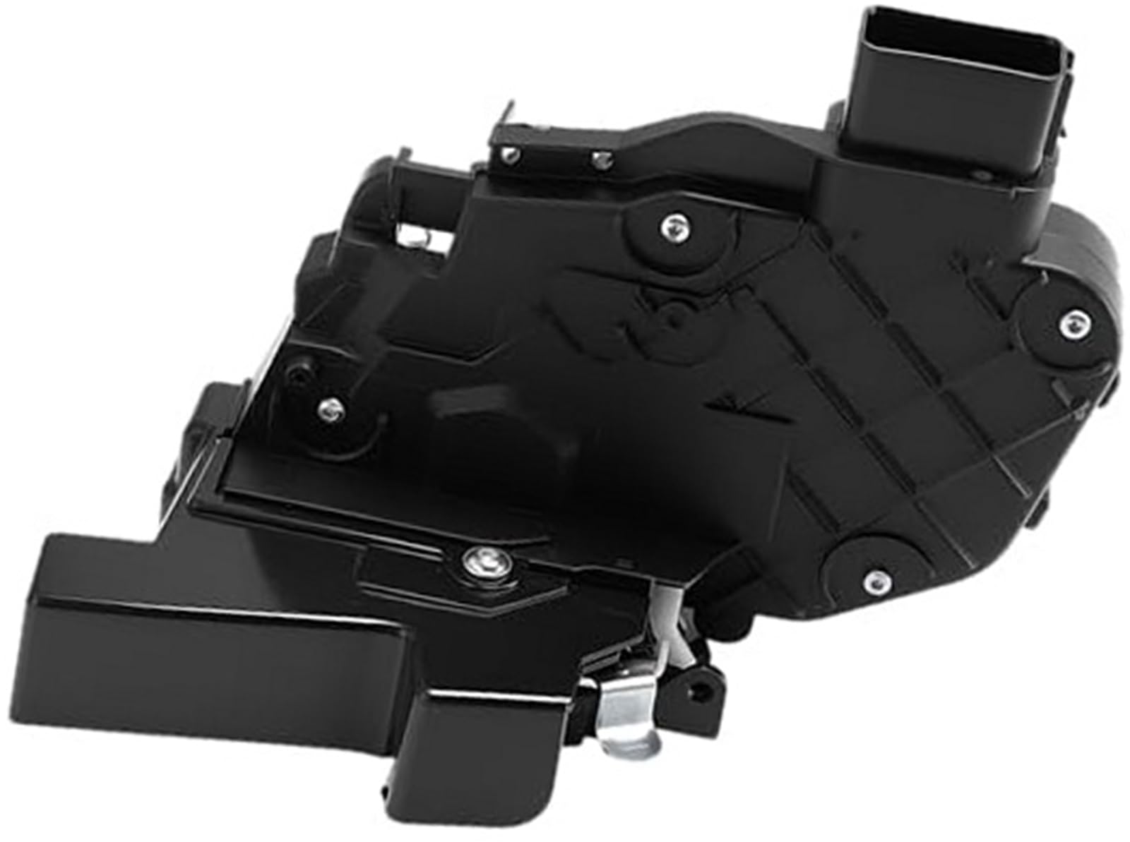 ZAPYVET Auto Bonnet Latch Lock Fqj000217 Front Left Door Lock Actuator, for Range, for Rover Discovery 3 4 Evoque Freelander 2 Sport, for Latch Lr071636 Fqj500430(Black Front Right)