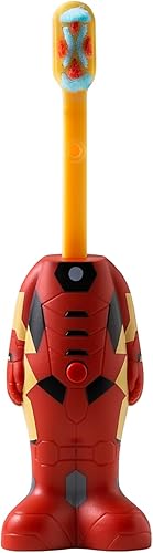 Miniatura 9 de Brush Buddies Marvel Iron Man - Cepillo de dientes para niños, cerdas suaves y redondeadas, cepillo de dientes Poppin' Fun para niños, cepillo de