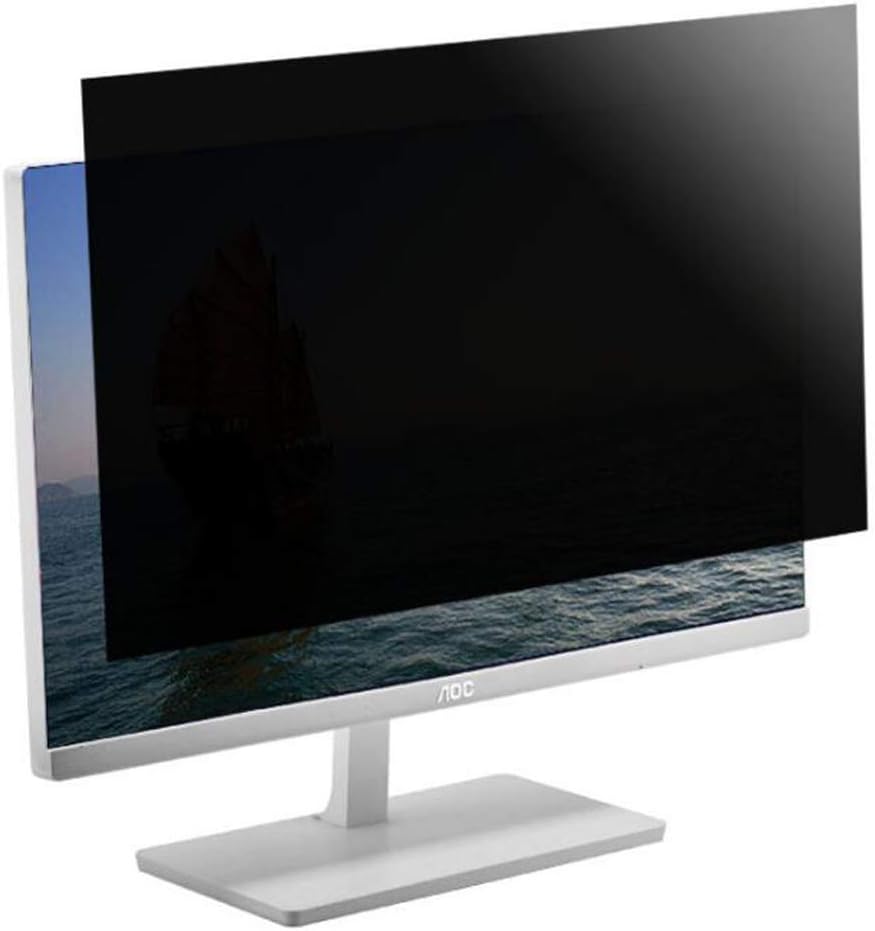 WLWLEO Anti Blue Light Screen Protector with Privacy Filter 17"-28" Desktop Computer Laptop Notebook Monitor Screen Protector Film Data Confidentiality Anti-Glare Anti-Scratch Protector
