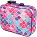Insulated Durable Lunch Box Sleeve - Reusable Lunch Bag - Securely Cover Your Bento Box, Works with Bentology Bento Box, Bentgo, Kinsho, Yumbox (8"x10"x3") - Mermaid