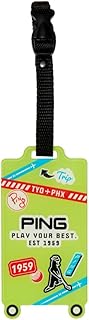 PING ピン AC-F2501 ネームタグ 名札 ゴルフ 2025年モデル 日本正規品 グリーン