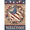 Briarwood Lane Americana Barnstar Patriotic Garden Flag Welcome Primitive 125 x 18