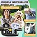 Dog Shock Collar with Remote Control- Training Collar for Small Medium Large Dogs, Electric Collar for Dogs Training Rechargeable, E Collar with Beep, Vibration & Shock-Lock Keypad