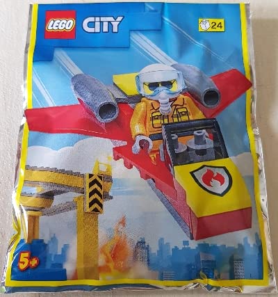 LEGO City Fireman with Jet Foil Pack Set 952209 (Bagged)
