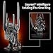 LEGO Icons The Lord of The Rings: Sauron's Helmet - Building Set for Adults, Ages 18+ - Bedroom, Home Office, Book Shelf Decor - W/Sauron Minifigure - Gift for LOTR Fans - 11373
