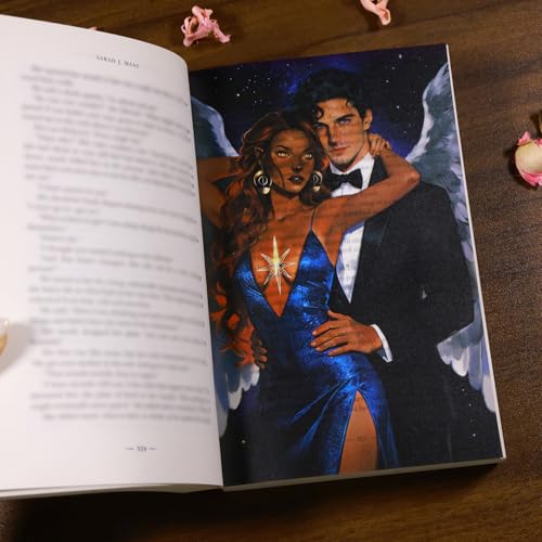 BAMAYSELF 15 Pcs C&C Fantasy Page Overlays for Women Crescent City Merch for Readers SJM Book Page Inserts Accessories Merchandise Romantasy Acotar Bookish Gift for Book Lovers Booktok