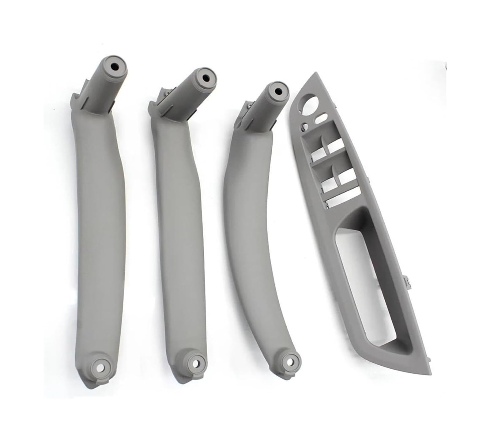 FANGZIQF Inner Door Pull Handles LHD RHD Inteior Door Pull Handle Kit for X5 for X6 E70 E71 2007-2013 4PCS Set(Grey,RHD)