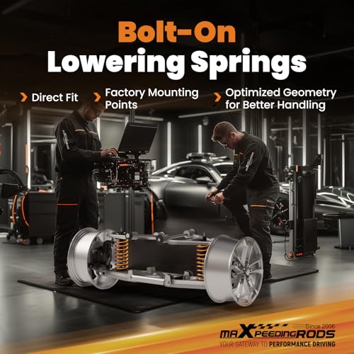 maXpeedingrods Lowering Springs for 2002-2009 Trailblazer & Envoy 2WD - Image 6