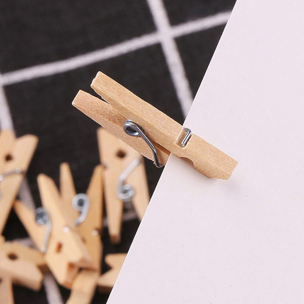 Pinzas for ropa a prueba de viento, pinzas for tendedero, pinzas for ropa, 100 unids/lote, pinzas for ropa de madera, Mini pinzas for ropa, manualidades, pinzas for ropa de lavandería de mad