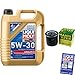 Produktbild Filter Set Inspektionspaket 5 Liter Liqui Moly Motoröl Longlife III 5W-30 MANN-FILTER Ölfilter