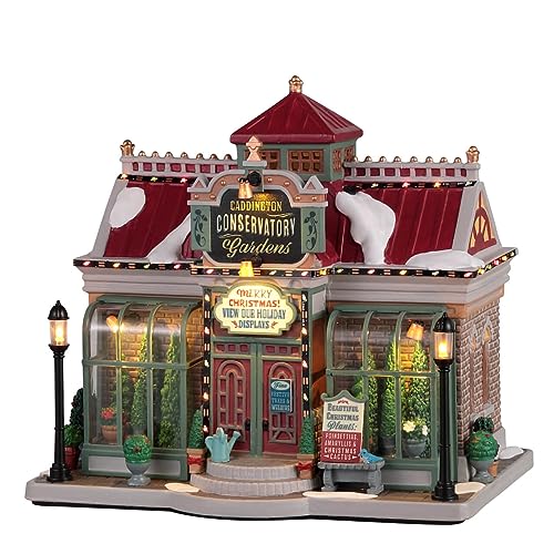 Lemax Village Lighted Building: Caddington Conservatory Gardens, Multicolore, 25867-Uk