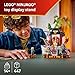 LEGO NINJAGO Ninja Character Display 15th Anniversary Building Toy for Kids, Ages 14+ - Ninja Playset W/Elemental Master of Lightning + 7 Minifigures - Gift Idea for Teen Boys & Girls - 71866