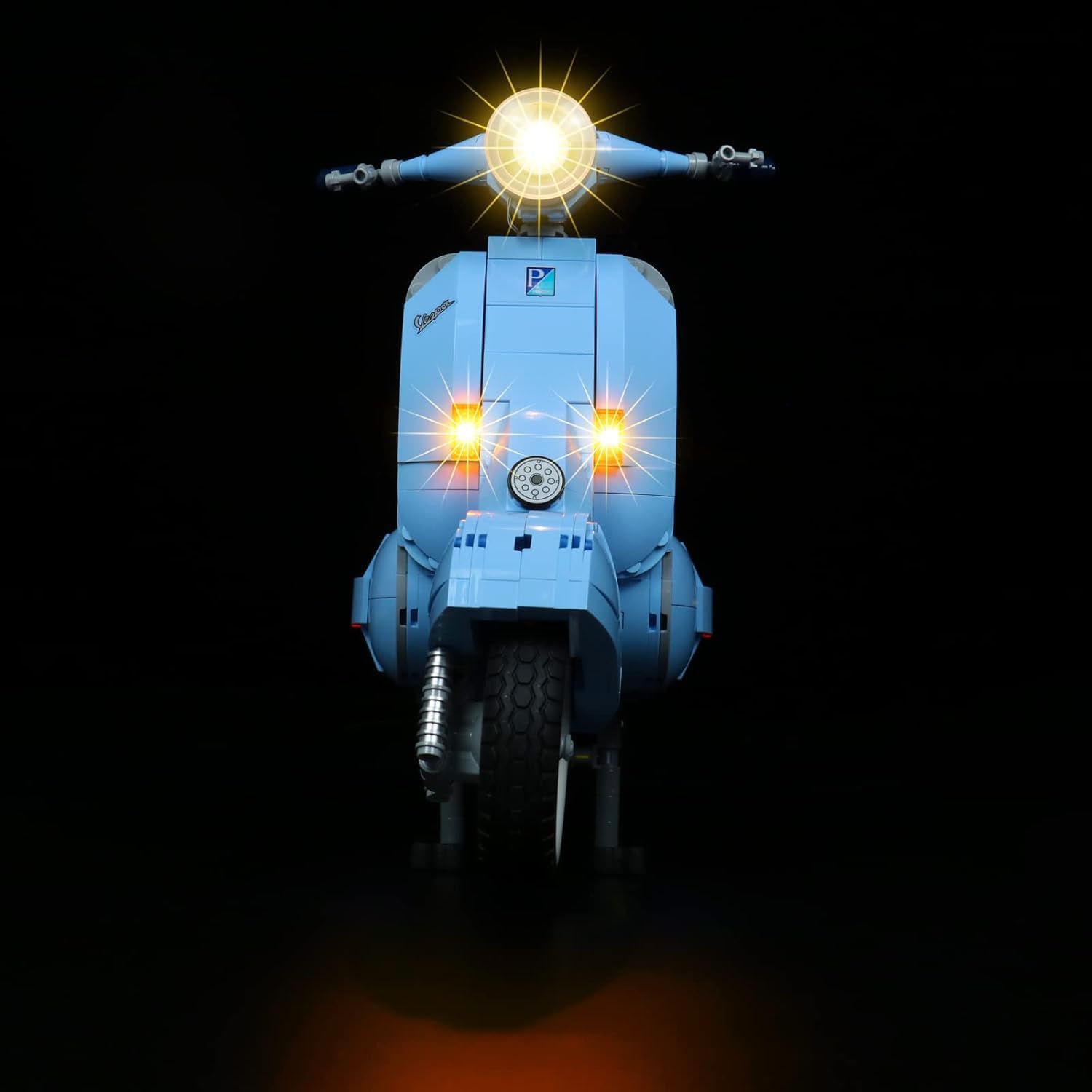 Lego 10298 Vespa 125 - Set di luci a LED, compatibile con kit modello Vespa, giocattolo decorativo per adulti